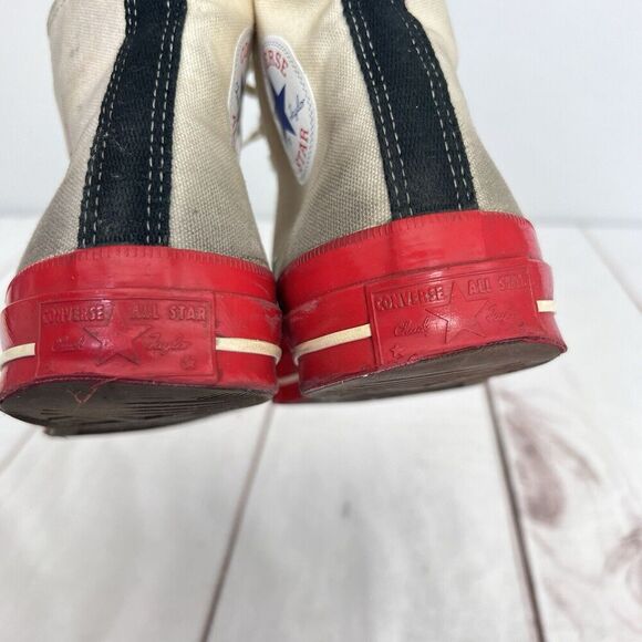 Converse Chuck Taylor X CDG Play All-Star 70 Hi Top Beige Red (A01794C) … - Picture 7 of 11